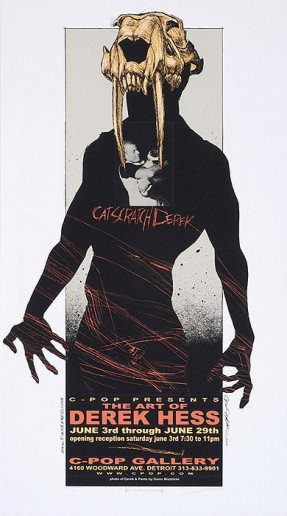 CAT SCRATCH DEREK 2000. C-POP GALLERY