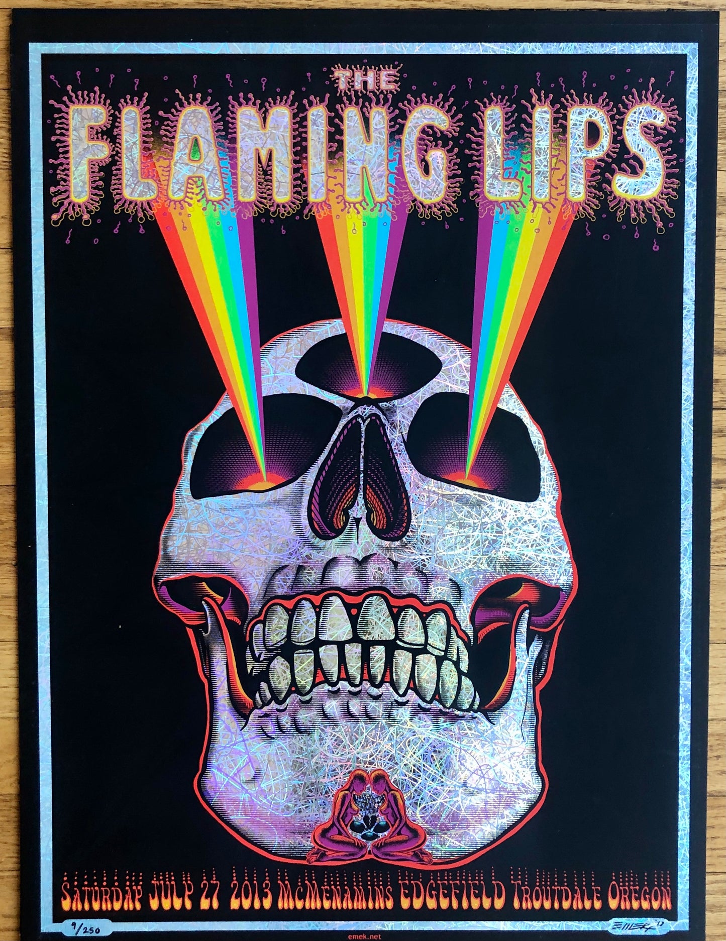 FLAMING LIPS TROUTDALE, OR 2013 EMEK