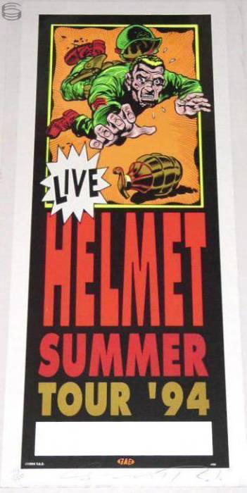HELMET TOUR 1994 TAZ
