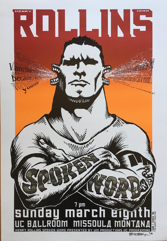 HENRY ROLLINS 1998 EMEK