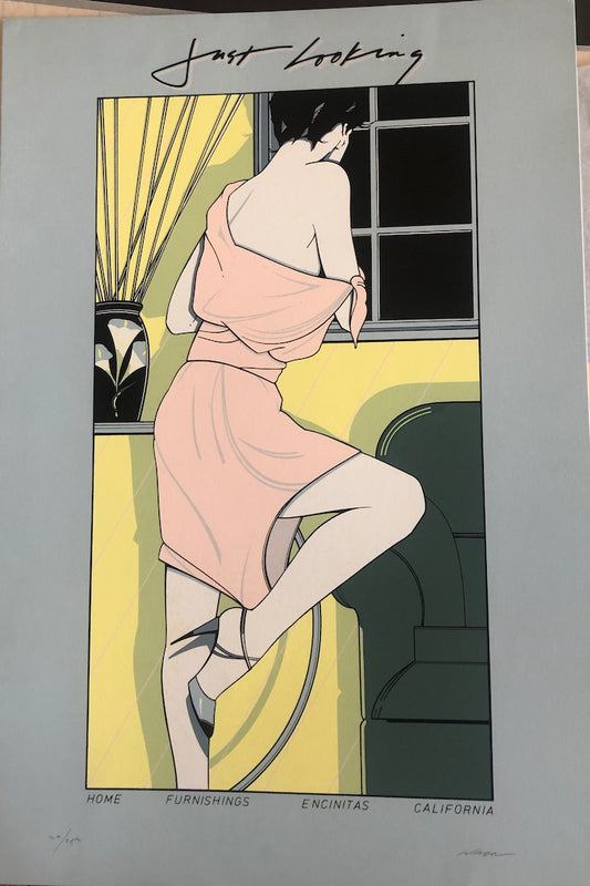 JUST LOOKING - PATRICK NAGEL