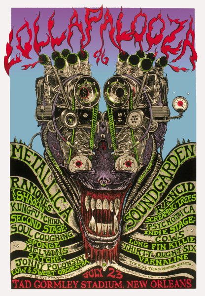 LOLLAPALOOZA NEW ORLEANS 1996 EMEK