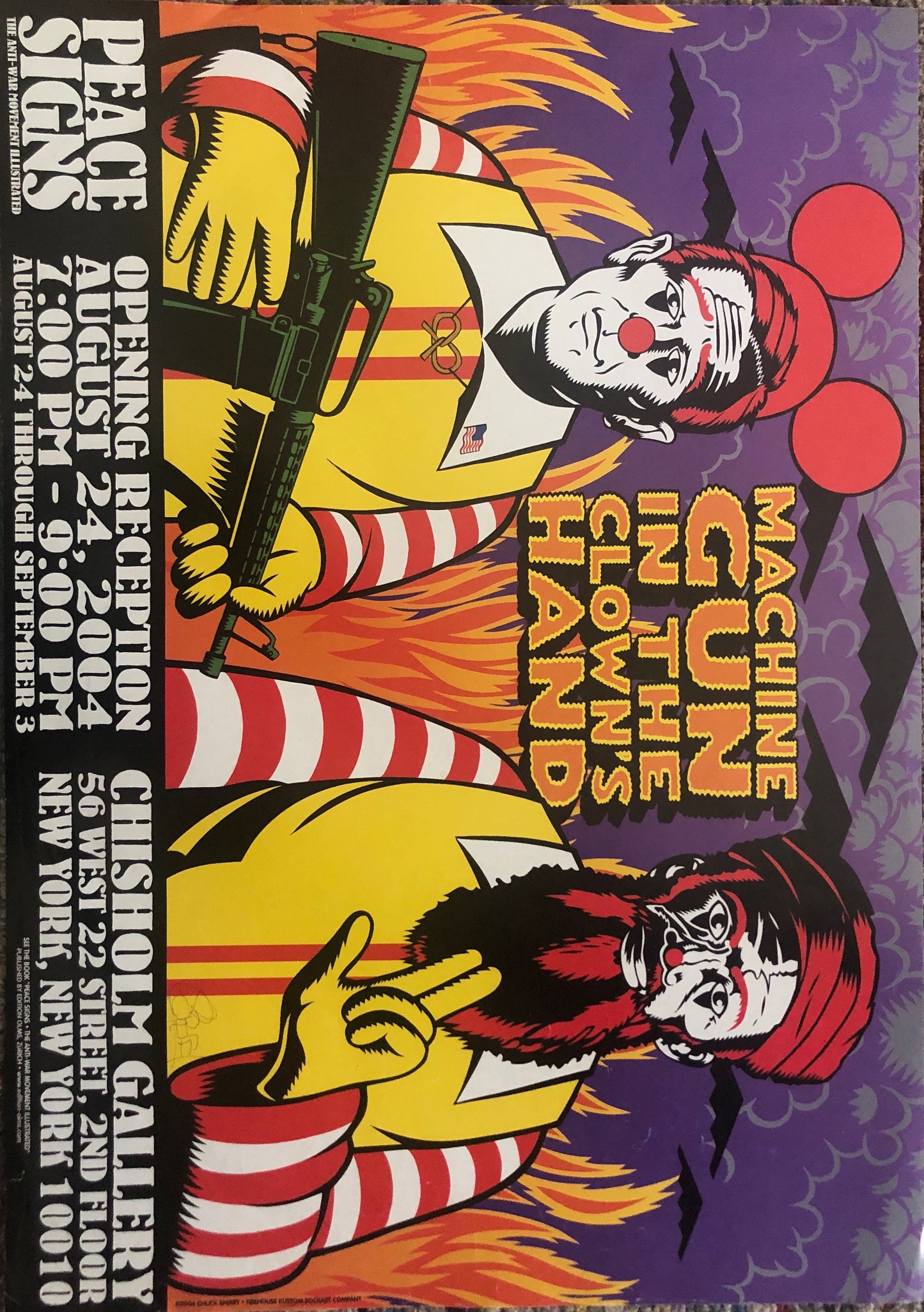 MACHINE GUN IN THE CLOWN’S HAND - 2004 (SCRATCH & DENT)