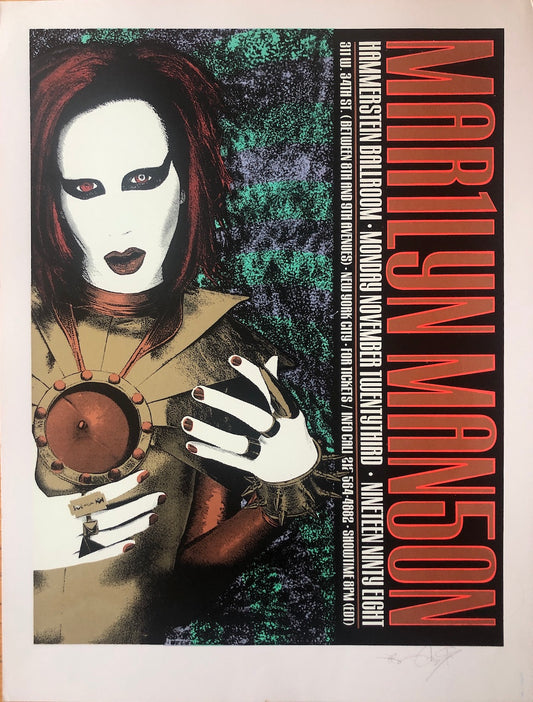 MARILYN MANSON NYC 1998