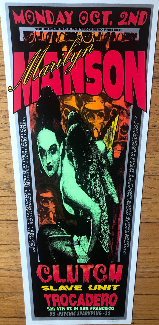MARILYN MANSON 1995 SAN FRANCISCO, CA