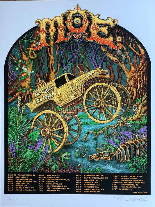 MOE “NO GUTS NO GLORY” 5/23-8/31/2014 SUMMER TOUR