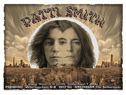 PATTI SMITH SUNSET PARADISO 2018 EMEK