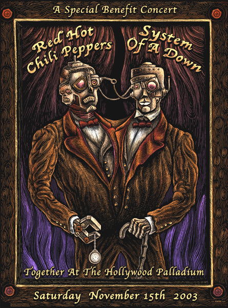 RED HOT CHILI PEPPERS HOLLYWOOD 2003 EMEK