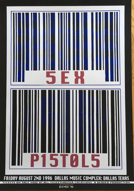 SEX PISTOLS BARCODE 1996 EMEK
