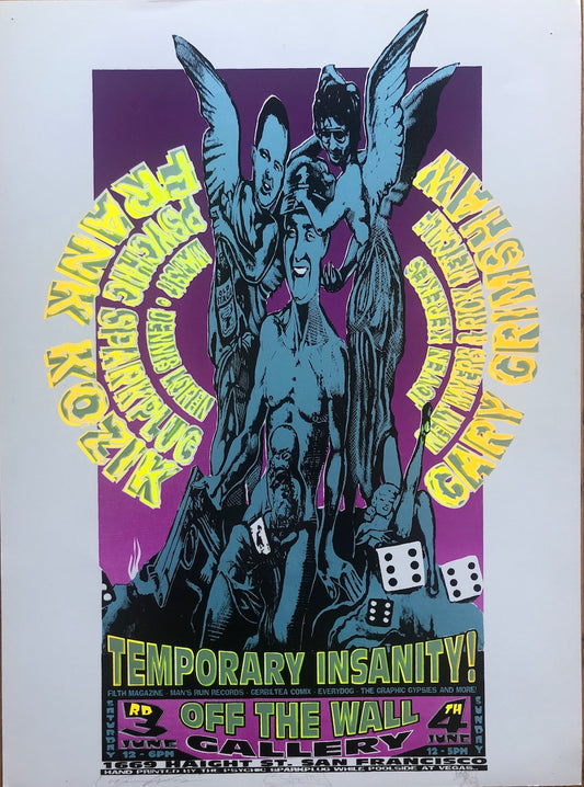 TEMPORARY INSANITY OFF THE WALL CA