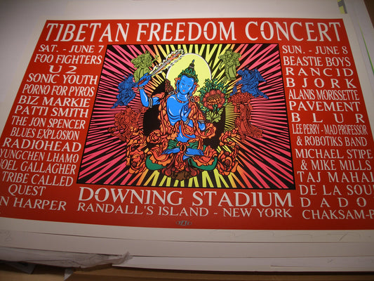 TIBETAN FREEDOM CONCERT NYC 1997 TAZ