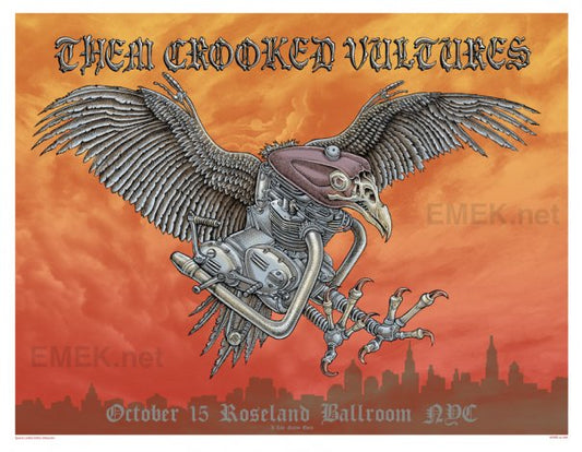 THEM CROOKED VULCHRES ROSELAND BALLROOM 2009 NYC EMEK