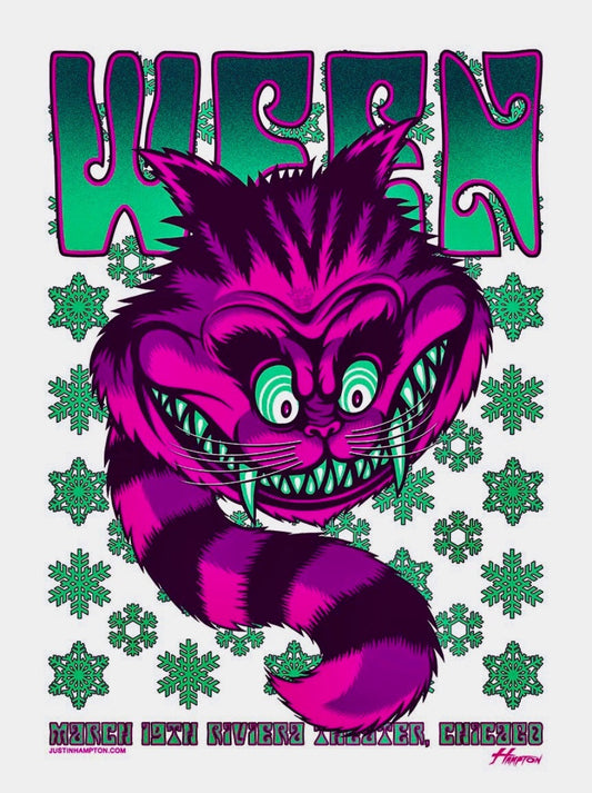 WEEN CHICAGO THEATRE MARCH 19TH. WERE-SHIRE CAT