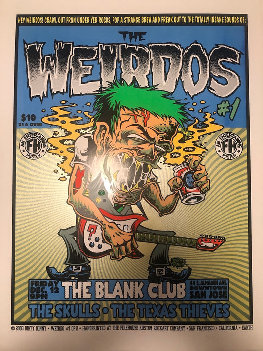 THE WEIRDOS SAN JOSE 2003