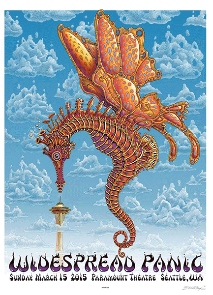 WIDESPREAD PANIC SEATTLE 2015 EMEK