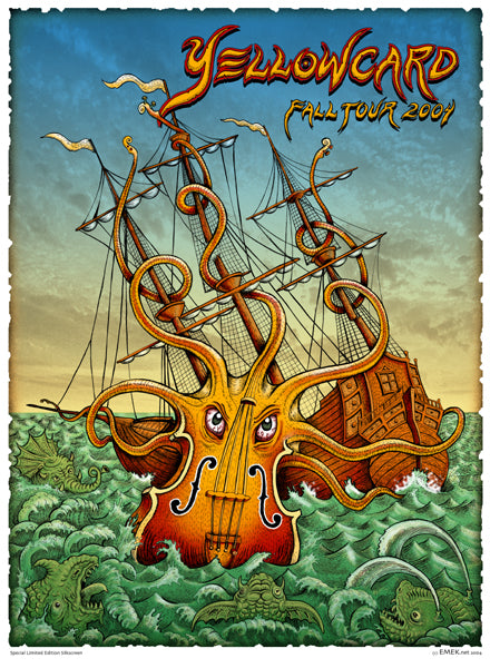 YELLOWCARD FALL TOUR 2004 EMEK