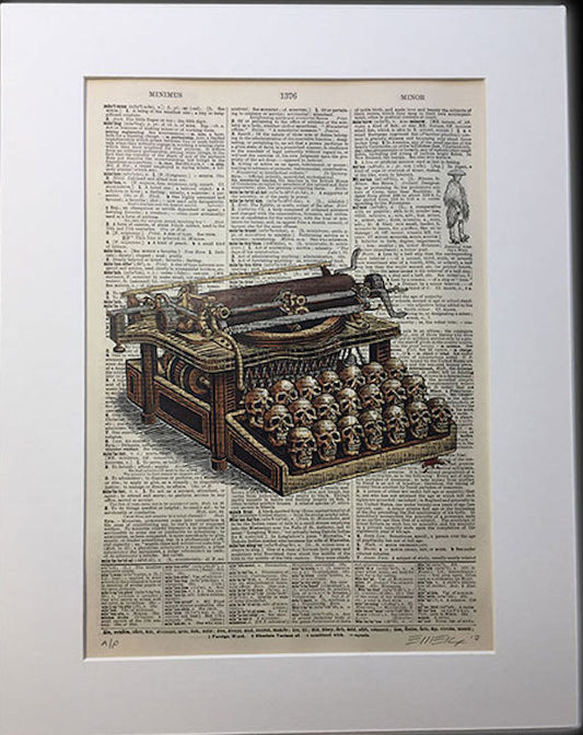 VINTAGE TYPEWRITER 2017 EMEK