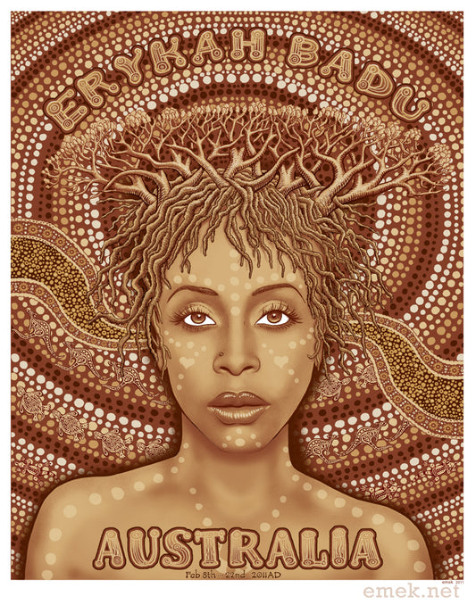 ERYKAH BADU AUSTRALIA 2011 EMEK