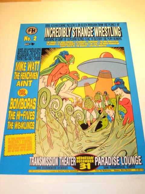 INCREDIBLY STRANGE WRESTLING SIGNED