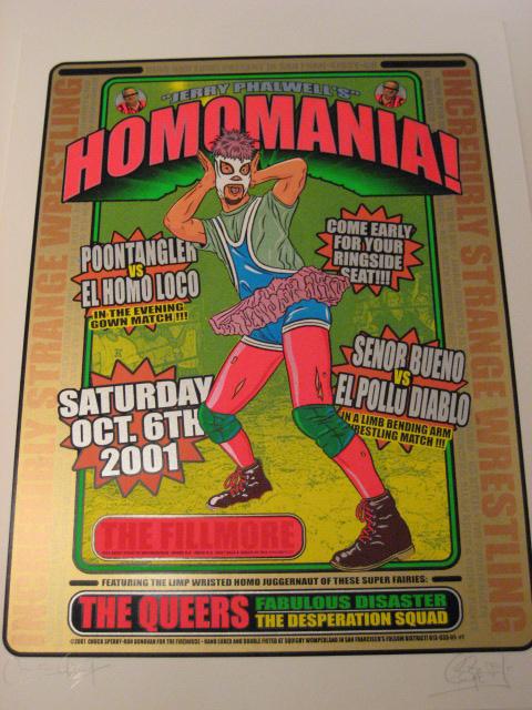 INCREDIBLY STRANGE WRESTLING - HOMOMANIA