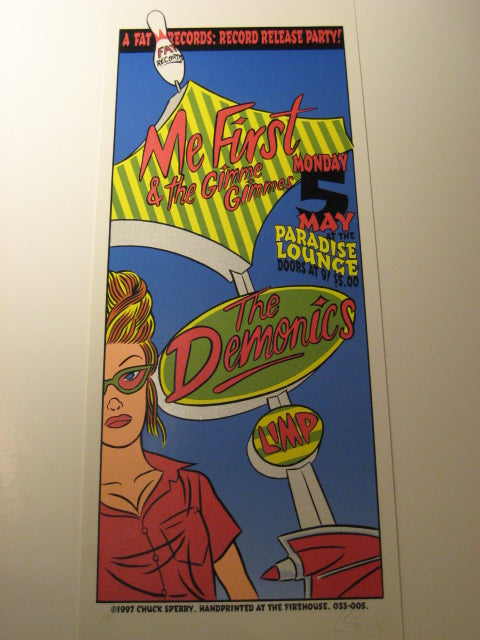 ME FIRST & THE GIMME GIMMES 1997 CA (SCRATCH & DENT)