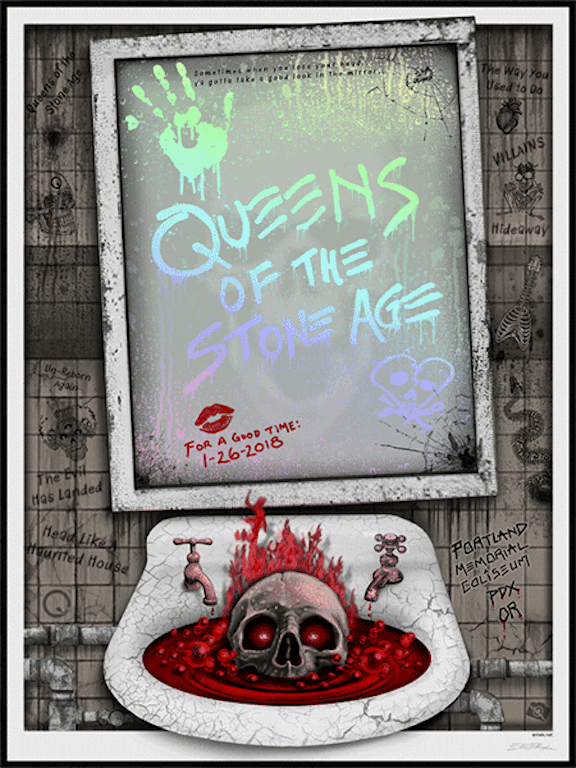 QUEENS OF THE STONE AGE MIRROR 2018 EMEK